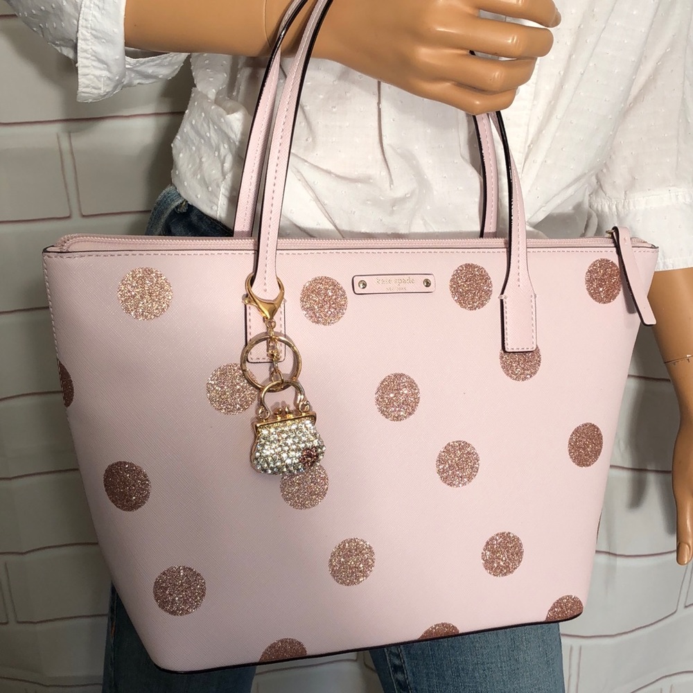 NWT Kate Spade polka dot tote bag - Picture 1 of 5